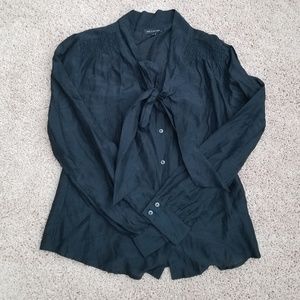 Limited silk blend blouse